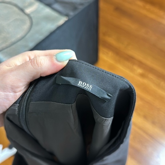 Boss Hugo Boss Verleena Black Wool Pencil Skirt Size 6 - Picture 7 of 11